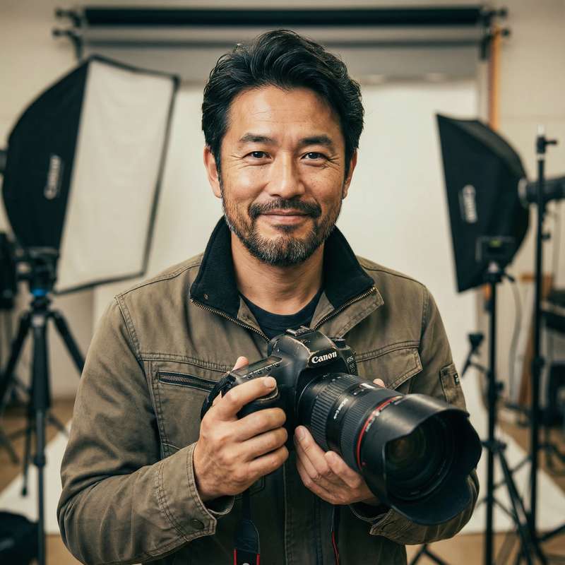 黄色仓库摄影师